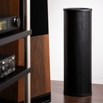 PSI Audio AVAA C214 - Beside a hi-fi rack
