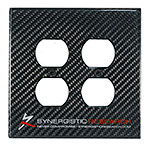 Synergistic Research Dual Duplex Carbon Fiber Cover