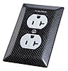 Furutech Carbon Fiber receptacle cover - 104D 104-D